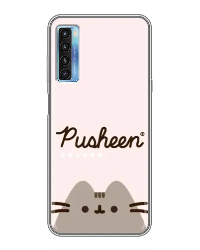 Чохол для TCL 20L з картинкою «Pusheen логотип» Чохол для TCL 20L з картинкою «Pusheen логотип»