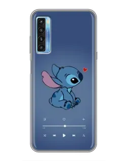 Чехол для TCL 20L с картинкой «Музыкальный Stitch»