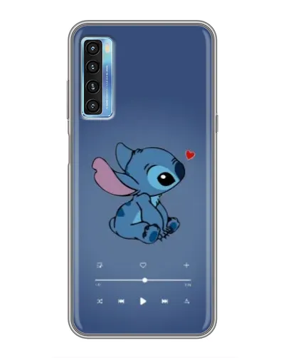 Чехол для TCL 20L с картинкой «Музыкальный Stitch»