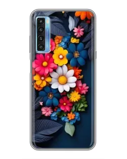 Чохол для TCL 20L з картинкою «Квіткова феєрія» Чохол для TCL 20L з картинкою «Квіткова феєрія»