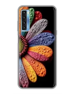 Чохол для TCL 20L з картинкою «Райдужна квітка» Чохол для TCL 20L з картинкою «Райдужна квітка»