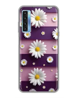 Чохол для TCL 20L з картинкою «Ромашки на фіолетовому» Чохол для TCL 20L з картинкою «Ромашки на фіолетовому»