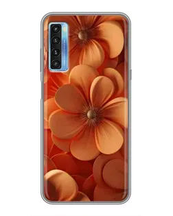 Чохол для TCL 20L з картинкою «Помаранчева макро квітка» Чохол для TCL 20L з картинкою «Помаранчева макро квітка»