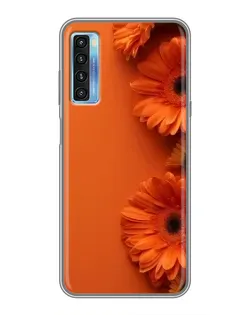 Чохол для TCL 20L з картинкою «Помаранчеві гербери» Чохол для TCL 20L з картинкою «Помаранчеві гербери»