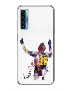 Чехол для TCL 20L с картинкой «Messi Barca» Чехол для TCL 20L с картинкой «Messi Barca»
