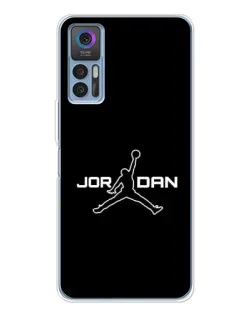 Чехол для TCL 30 Plus с картинкой «Nike Pink Swirl»