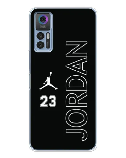 Чехол для TCL 30 Plus с картинкой «Jordan Vertical»