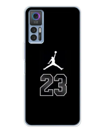 Чехол для TCL 30 Plus с картинкой «Jordan Flight 23»