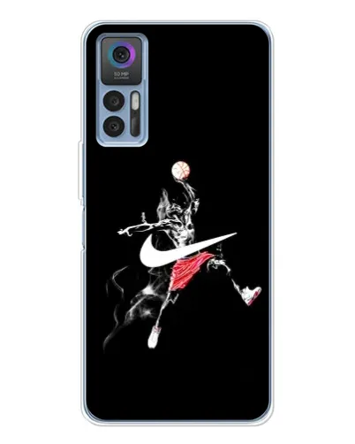 Чехол для TCL 30 Plus с картинкой «Jordan Jumpman»
