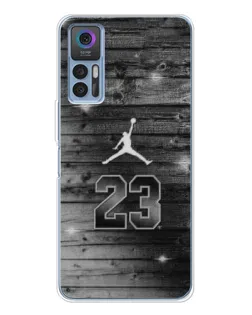 Чехол для TCL 30 Plus с картинкой «Jordan Carbon 23»