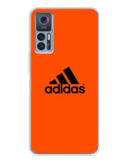 Чехол для TCL 30 Plus с картинкой «Adidas Ukraine»