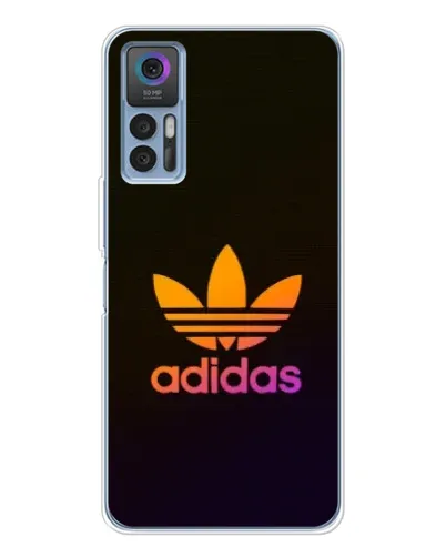 Чехол для TCL 30 Plus с картинкой «Градиент Adidas»