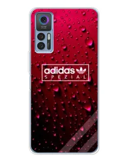 Чехол для TCL 30 Plus с картинкой «Adidas Gold Marble»