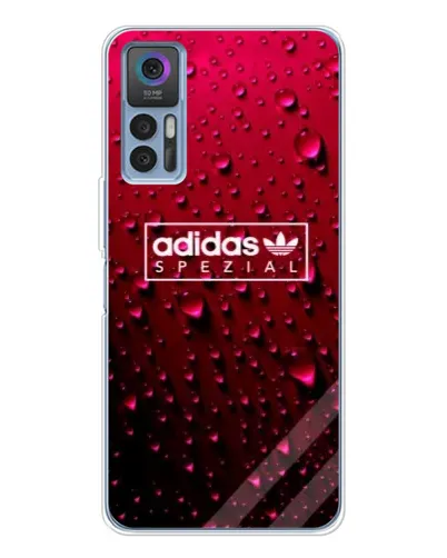 Чехол для TCL 30 Plus с картинкой «Adidas Gold Marble»