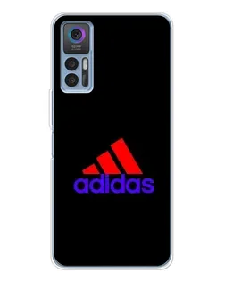 Чехол для TCL 30 Plus с картинкой «Классический Adidas»