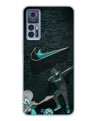 Чехол для TCL 30 Plus с картинкой «Спортивный арт Nike» Чехол для TCL 30 Plus с картинкой «Спортивный арт Nike»