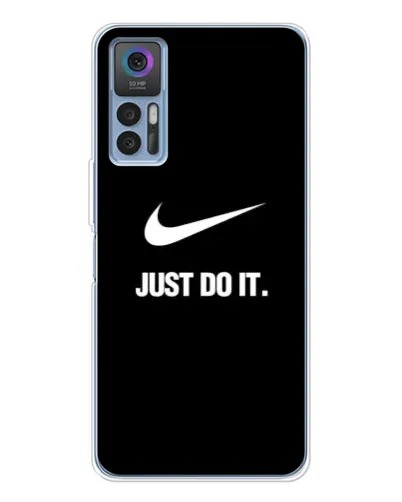 Чехол для TCL 30 Plus с картинкой «Классический принт Nike» Чехол для TCL 30 Plus с картинкой «Классический принт Nike»