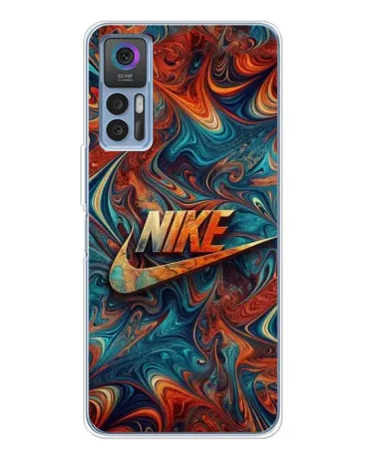 Чехол для TCL 30 Plus с картинкой «Nike в абстракции» Чехол для TCL 30 Plus с картинкой «Nike в абстракции»