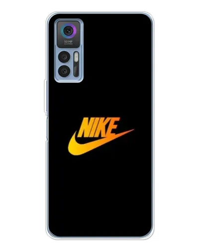 Чехол для TCL 30 Plus с картинкой «Золотой логотип Nike» Чехол для TCL 30 Plus с картинкой «Золотой логотип Nike»