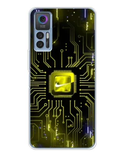 Чехол для TCL 30 Plus с картинкой «Nike — золотая искра» Чехол для TCL 30 Plus с картинкой «Nike — золотая искра»