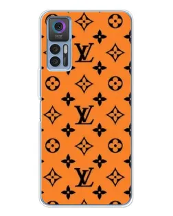 Чехол для TCL 30 Plus с картинкой «Оранжевый стиль LV»
