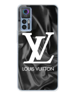 Чехол для TCL 30 Plus с картинкой «Шелковый Louis Vuitton»