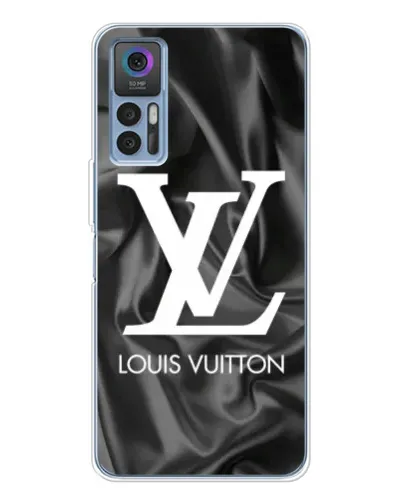 Чехол для TCL 30 Plus с картинкой «Шелковый Louis Vuitton»