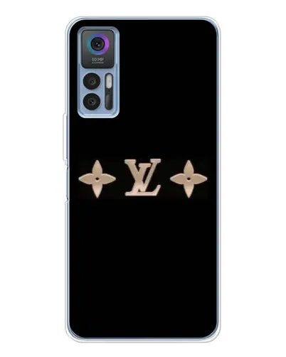 Чехол для TCL 30 Plus с картинкой «Louis Vuitton — минимализм»