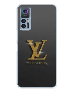 Чехол для TCL 30 Plus с картинкой «Градиент Louis Vuitton»