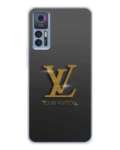 Чехол для TCL 30 Plus с картинкой «Градиент Louis Vuitton»