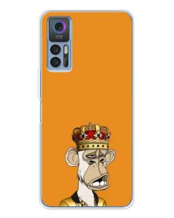 Чехол для TCL 30 Plus с картинкой «Золотая обезьяна Bored Ape»
