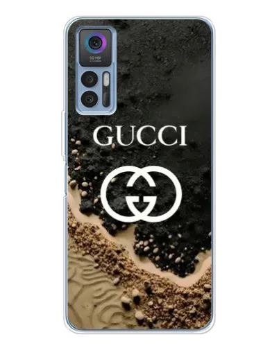 Чехол для TCL 30 Plus с картинкой «Gucci — песчаные дюны»