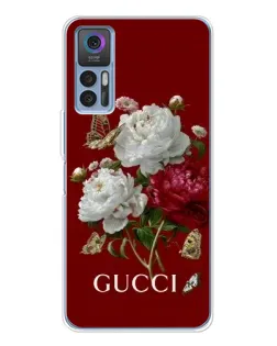 Чехол для TCL 30 Plus с картинкой «Gucci —  сад»