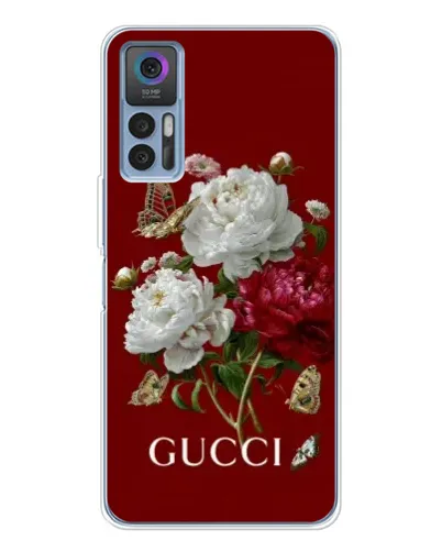 Чехол для TCL 30 Plus с картинкой «Gucci —  сад»