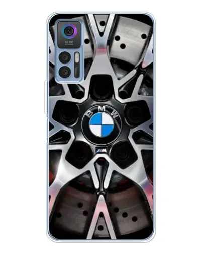 Чехол для TCL 30 Plus с картинкой «BMW — деталь диска»