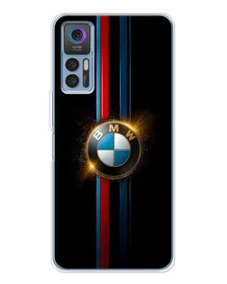Чехол для TCL 30 Plus с картинкой «BMW M-Power неон»