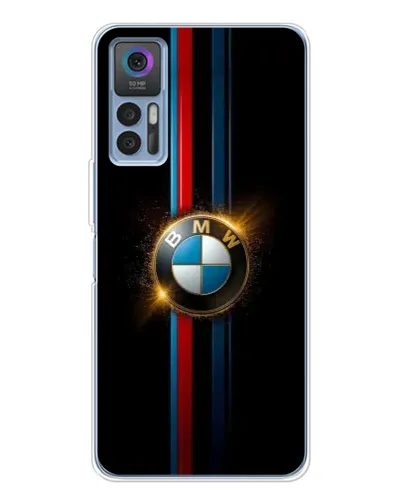 Чехол для TCL 30 Plus с картинкой «BMW M-Power неон»