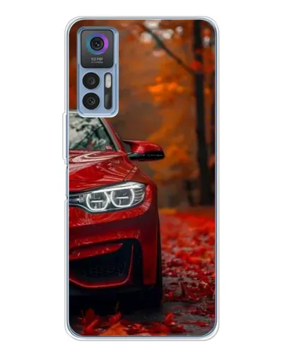 Чехол для TCL 30 Plus с картинкой «Осенняя BMW M4»