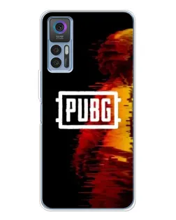 Чехол для TCL 30 Plus с картинкой «Яркий логотип PUBG» Чехол для TCL 30 Plus с картинкой «Яркий логотип PUBG»