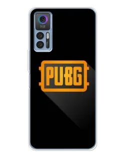 Чохол для TCL 30 Plus з картинкою «PUBG — рамка лого»