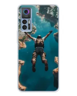 Чохол для TCL 30 Plus з картинкою «PUBG — вільне падіння»