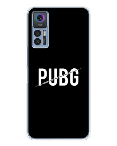 Чохол для TCL 30 Plus з картинкою «PUBG — білий логотип» Чохол для TCL 30 Plus з картинкою «PUBG — білий логотип»