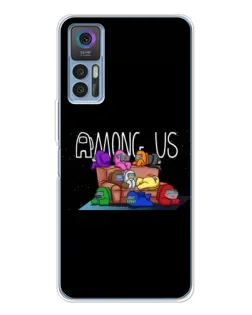 Чехол для TCL 30 Plus с картинкой «Логотип Among Us» Чехол для TCL 30 Plus с картинкой «Логотип Among Us»