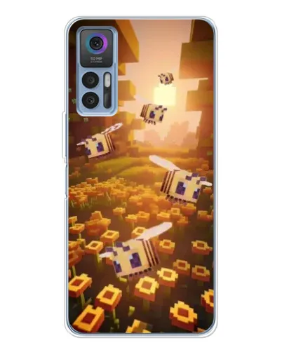 Чехол для TCL 30 Plus с картинкой «Поле подсолнухов» Чехол для TCL 30 Plus с картинкой «Поле подсолнухов»