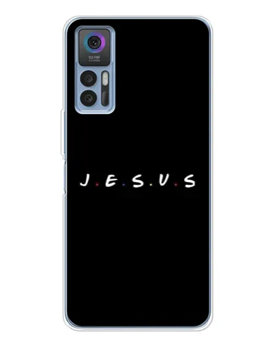 Чохол для TCL 30 Plus з картинкою «Крапки віри J.E.S.U.S.»