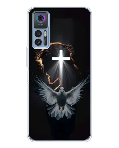 Чохол для TCL 30 Plus з картинкою «Голуб та Світло»