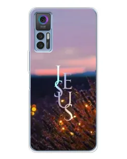 Чехол для TCL 30 Plus с картинкой «Свет Божий ночью»