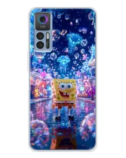Чохол для TCL 30 Plus з картинкою «Неоновий океан»