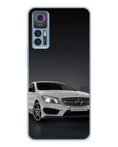 Чехол для TCL 30 Plus с картинкой «Mercedes AMG GT Silver» Чехол для TCL 30 Plus с картинкой «Mercedes AMG GT Silver»
