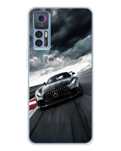 Чехол для TCL 30 Plus с картинкой «Гоночный Mercedes AMG» Чехол для TCL 30 Plus с картинкой «Гоночный Mercedes AMG»